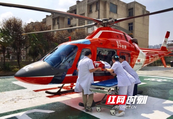 永州市中医医院开通空中120，迎来空地一体化救援新时代
