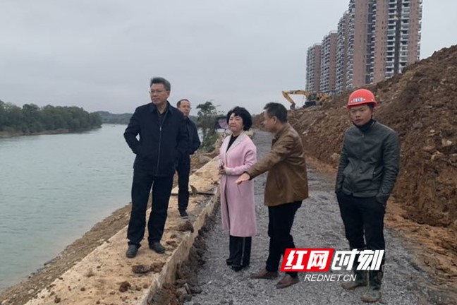 市水利局局长廖荣良实地调研道县水利项目建设